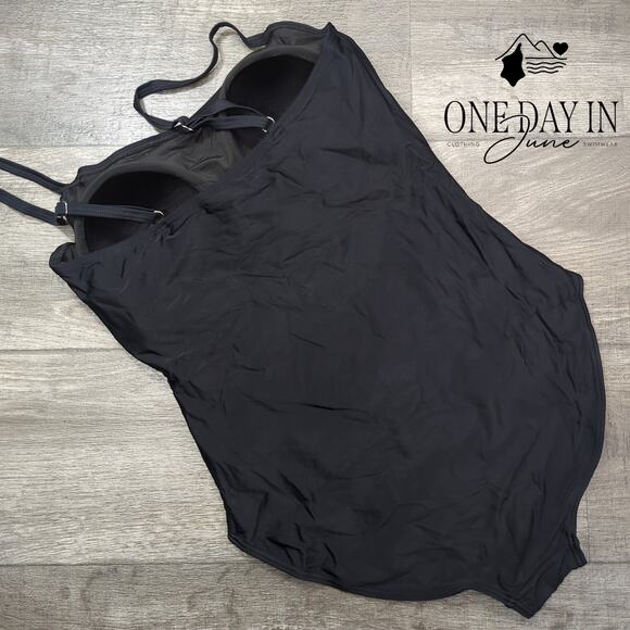 Eomenie Tummy Control One Piece Swimsuit Size XL - Picture 7 of 7